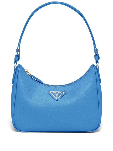 blue prada bag re edition|dark blue prada bag.